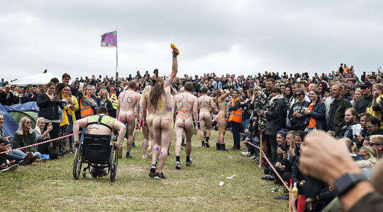 Naked Run 2017 at Roskilde Festival