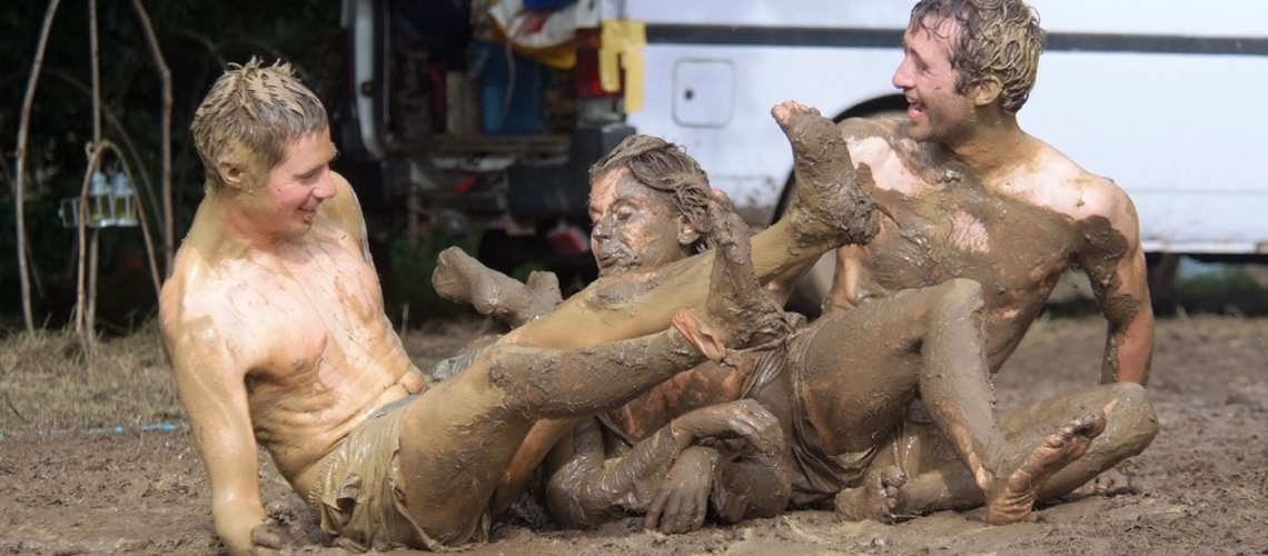 Muddy business or how to deal with dirt at the music festivals