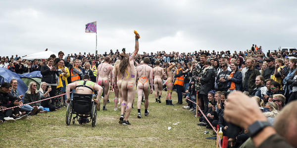 Naked Run 2017 at Roskilde Festival