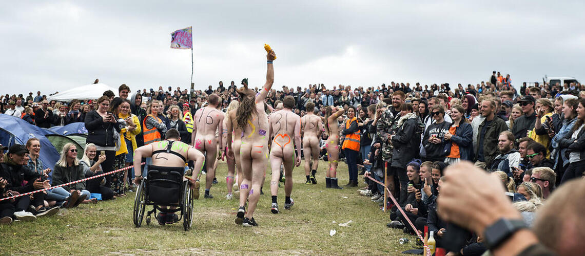 Naked Run 2017 at Roskilde Festival